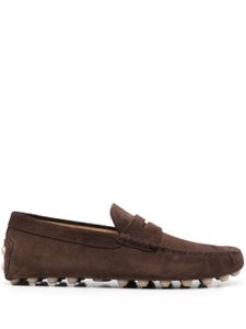 Tod's mocassins Gommino en daim - Marron