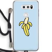 Banana: LG V30 Transparant Hoesje met koord