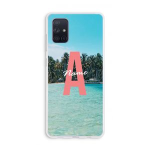 Pacific Dream: Galaxy A71 Transparant Hoesje