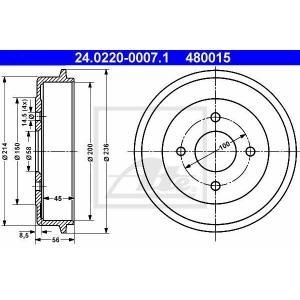 Ate Remtrommel 24.0220-0007.1