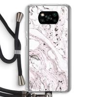 Mengelmoes: Xiaomi Poco X3 NFC Transparant Hoesje met koord