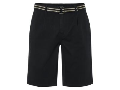 LIVERGY Korte heren broek (Zwart, L)