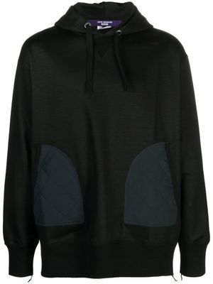 Junya Watanabe MAN hoodie en coton - Noir