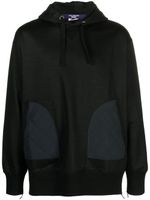 Junya Watanabe MAN hoodie en coton - Noir - thumbnail