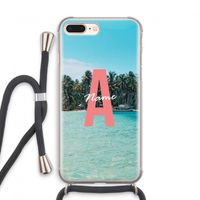 Pacific Dream: iPhone 8 Plus Transparant Hoesje met koord