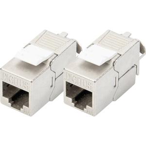 Digitus DN-93615-2 RJ45-inbouwmodule Keystone CAT 6A