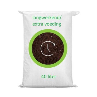 Potgrond langwerkend aarde 40 liter - Warentuin mix
