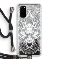 Oh Deer: Samsung Galaxy S20 Transparant Hoesje met koord
