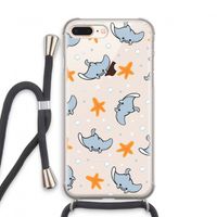 Manta: iPhone 7 PLUS Transparant Hoesje met koord