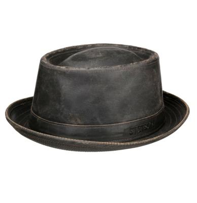 Stetson Odenton Pork Pie Hat Brown-57/M