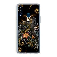 Huilende Wolf: Samsung Galaxy A20s Transparant Hoesje