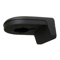 Novus NVB-6000WB Witte Camera Beugel (3000 en 6000 serie)