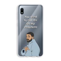 Hotline bling: Samsung Galaxy A10 Transparant Hoesje