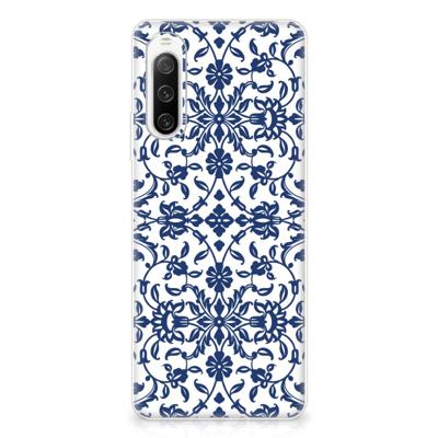Sony Xperia 10 IV | TPU Case | Flower Blue
