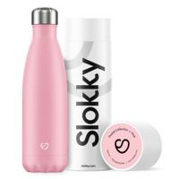 Slokky - Geïsoleerde Drinkfles - 500 ml Pastel Pink