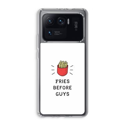 Fries before guys: Xiaomi Mi 11 Ultra Transparant Hoesje
