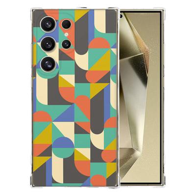 Samsung Galaxy S25 Ultra Hoesje - Funky Retro TPU Antishock
