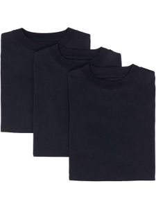 Jil Sander lot de t-shirts à patch logo - Bleu