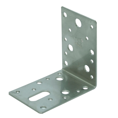 GB hoekanker 90x90/60x2.5 sendzimir verzinkt etiket | 100 stuks - 17781812