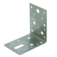 GB hoekanker 90x90/60x2.5 sendzimir verzinkt etiket | 100 stuks - 17781812