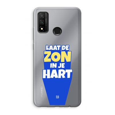 Laat de zon in je hart: Huawei P Smart (2020) Transparant Hoesje