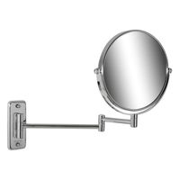 Geesa Mirror Scheerspiegel 2-armig 5x vergrotend ø 200 mm Chroom 911076
