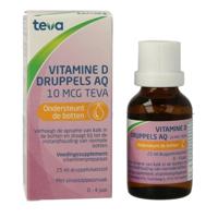 Teva Vitamine D AQ druppels 10 mcg