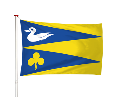 Vlag Waaxens - Waaksens (fr) (Zuidwest Friesland)