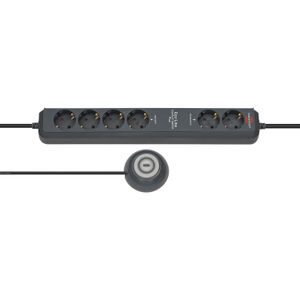 Brennenstuhl Eco-Line Comfort Switch power uitbreiding 2 m 6 AC-uitgang(en) Antraciet