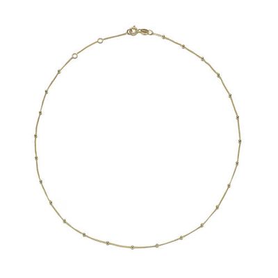 Abrazi verguld zilveren kettting Sands