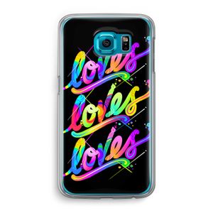Loves: Samsung Galaxy S6 Transparant Hoesje