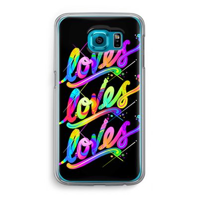 Loves: Samsung Galaxy S6 Transparant Hoesje