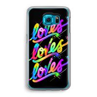 Loves: Samsung Galaxy S6 Transparant Hoesje