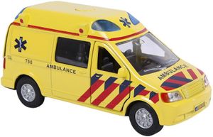 Ambulance met licht en geluid