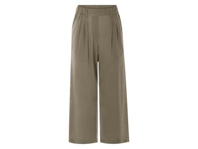 esmara Linnen dames culotte (Olijfgroen, 40)
