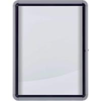 Nobo Premium Plus buitenvitrine, draaideur met slot, magnetisch, 8 x A4