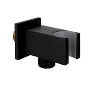 Best-Design RVS Nero-Stool opsteek muuraansluiting mat zwart