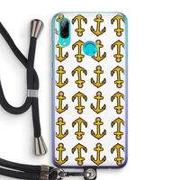 Musketon Anchor: Huawei P Smart (2019) Transparant Hoesje met koord