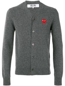 Comme Des Garçons Play lightweight cardigan - Gris