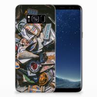 Samsung Galaxy S8 | Siliconen hoesje | met foto Badges Samsung Galaxy S8 | Siliconen hoesje | met foto Badges
