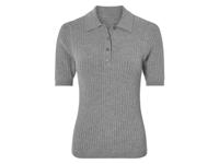 esmara Dames poloshirt (Grijs, XL (48/50))