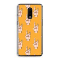 Rock: OnePlus 7 Transparant Hoesje