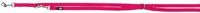 Trixie hondenriem premium dubbelgestikt verstelbaar fuchsia (200X1,5 CM) - thumbnail