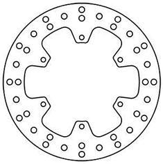 TRW Rotor mst266 rigid