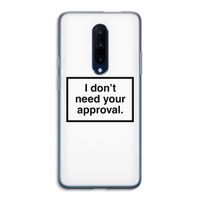 Don't need approval: OnePlus 7 Pro Transparant Hoesje