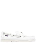 Sebago chaussures bateau Portland en cuir - Blanc
