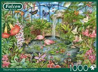 Falcon de luxe Tropical Conservatory 1000pcs Legpuzzel 1000 stuk(s) - thumbnail