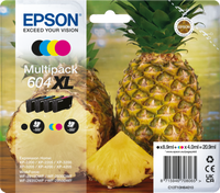 Epson 604XL inktcartridge 4 stuk(s) Origineel Hoog (XL) rendement Zwart, Cyaan, Magenta, Geel - thumbnail