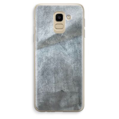 Grey Stone: Samsung Galaxy J6 (2018) Transparant Hoesje