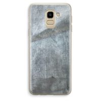 Grey Stone: Samsung Galaxy J6 (2018) Transparant Hoesje